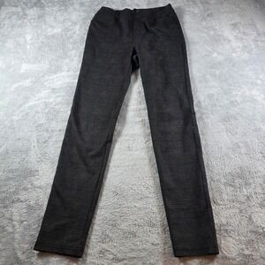 Sanctuary Women Small Gray Plaid Grease Legging Pants Slim Fit Stretch